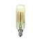 SUNLITE 40w 120v Antique Radio Style T8 E12 3200k Smoke Incandescent Light Bulb